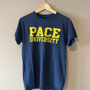Pace University Navy Blue T-Shirt